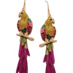 Parrot detail σκουλαρίκια