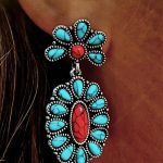 Κρεμαστά σκουλαρίκια με πέτρες