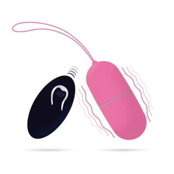FLIPPY EGG I remote control egg ροζ με 12 λειτουργίες δόνησης και εμβέλεια 10 m από body-safe σιλικόνη.