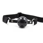 Ohmama - Μαύρο φετιχιστικό φίμωτρο