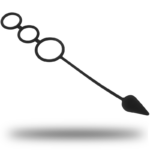 Ohmama - Πρωκτική σφήνα με δαχτυλίδια στύσης