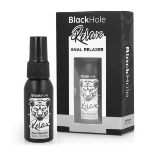 Πρωκτικό χαλαρωτικό σπρέι EXPLORER 30ml από τη σειρά BLACK HOLE με υδατική βάση και μακρά διάρκεια