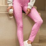 Pink leopard κολάν