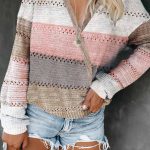 Wrap πολύχρωμο πλεκτό