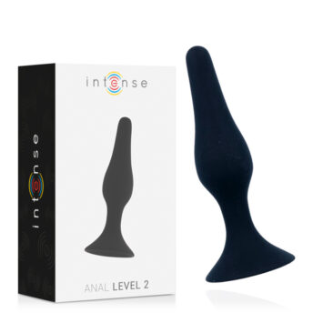 Πρωκτική σφήνα σιλικόνης 11.5 CM με κωνικό σχήμα και απαλή υφή για άνετη χρήση.