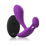 Intense - Πρωκτική δονούμενη σφήνα SHELLY PLUG μωβ