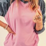 Camo print μακρυμάνικο φούτερ