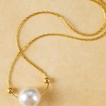 Χρυσή αλυσίδα με πέρλα