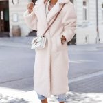 Teddy bear παλτό off white