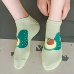 Χαμηλές κάλτσες με print φρούτα 🥭