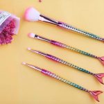 Σετ πινέλα γοργονέ ροζ