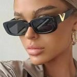 Retro μαύρα γυαλιά