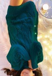 turtleneck-knitted-sweater-dress-green-200110848-8-kookoo-1