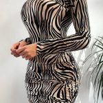 Tiger mini φόρεμα