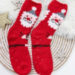 Christmas cozy κάλτσες Santa