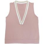 Kαζάκα ροζ με V neck