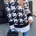 Houndstooth μπλουζάκι