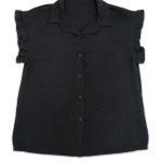 Μαύρο τοπ με φραμπαλά