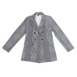 Ασπρόμαυρο ανοιξιάτικο σακάκι