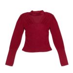 Μπλουζάκι κόκκινο με cut out