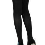 Κάλτσα ζαρτιέρας με φιόγκο