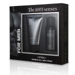 1001 Senses Ανδρικό Gift Set Steel