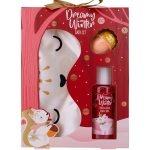 Χριστουγεννιάτικο σετ περιποίησης με αφρόλουτρο 100ml, bath fizzer 30g & μάσκα ύπνου - Accentra
