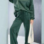 All day βελουτέ σετ πράσινο