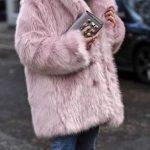 Furry eco γούνα ροζ