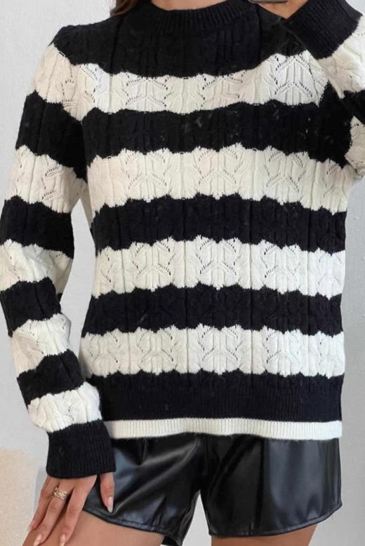 vintage-style-striped-sweater-black-200116772-1-kookoo-1