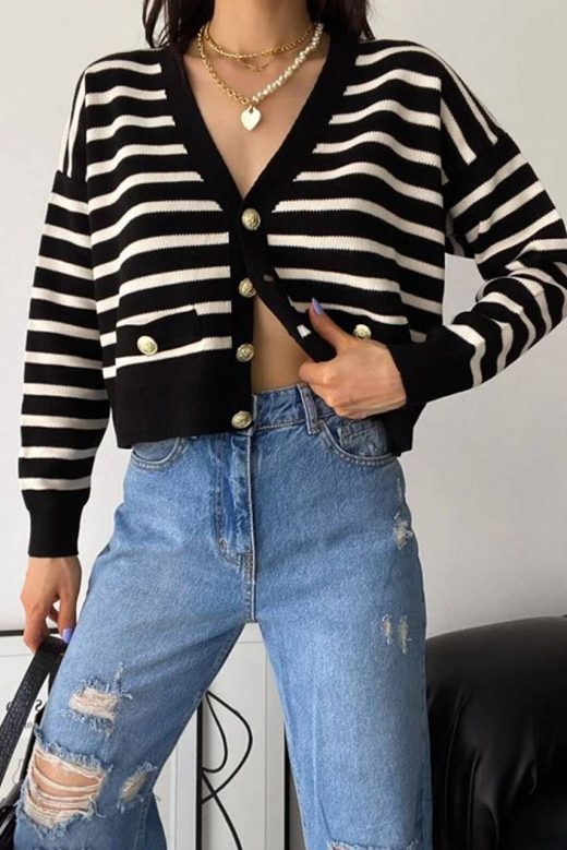 striped-short-jacket-with-golden-buttons-black-200116784-2-kookoo-3