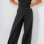 Ολόσωμη στράπλες φόρμα φάκελος μαύρο