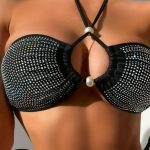 Σουτιέν με στράς και πέρλα