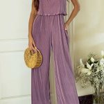 Ολόσωμη πλισέ φόρμα