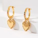 Σκουλαρίκια κρικάκια καρδιά