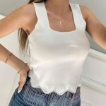 Τοπ με διακοσμητικά στράς