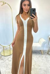 beige-dress-with-stripe-and-tear-200117252-4-kookoo-1