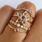 Sparkling σετ δαχτυλίδια με στρας