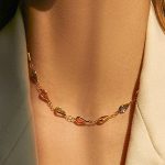 Candy πολύχρωμο λεπτό κολιέ