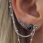 Σετ σκουλαρικιών 4 τμχ. σε bohemian στυλ