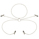 Ohmama - 4 Σφιγκτήρες θηλών με κολιέ αλυσίδας