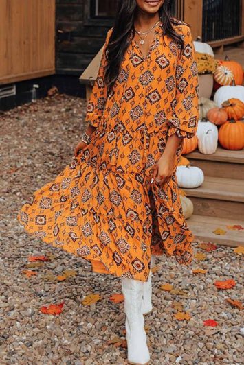 orange-printed-dress-200117354-1-kookoo-5