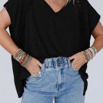 Μαύρο oversized μπλουζάκι