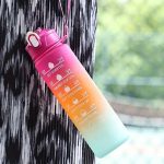 Πολύχρωμο αντιολισθητικό παγούρι 750ml