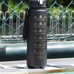 Μαύρο αντιολισθητικό παγούρι 750ml