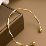 Βραχιόλι χρυσό από ορείχαλκο