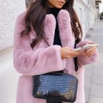 Playful luxury teddy fur ροζ