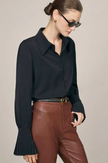 shirt-black-with-pleated-bell-sleeves-200117415-2-kookoo-1