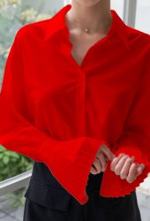 shirt-red-with-pleated-bell-sleeves-200117415-1-kookoo-1