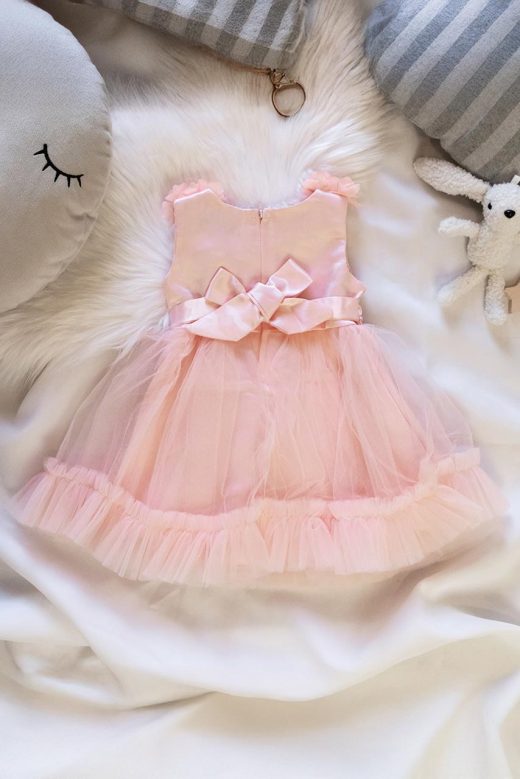 salmon-applique-dress-with-tulle-princess-aurora-300301045-1-kookoo-4